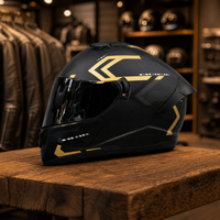 Matte Black/Gold Graphic