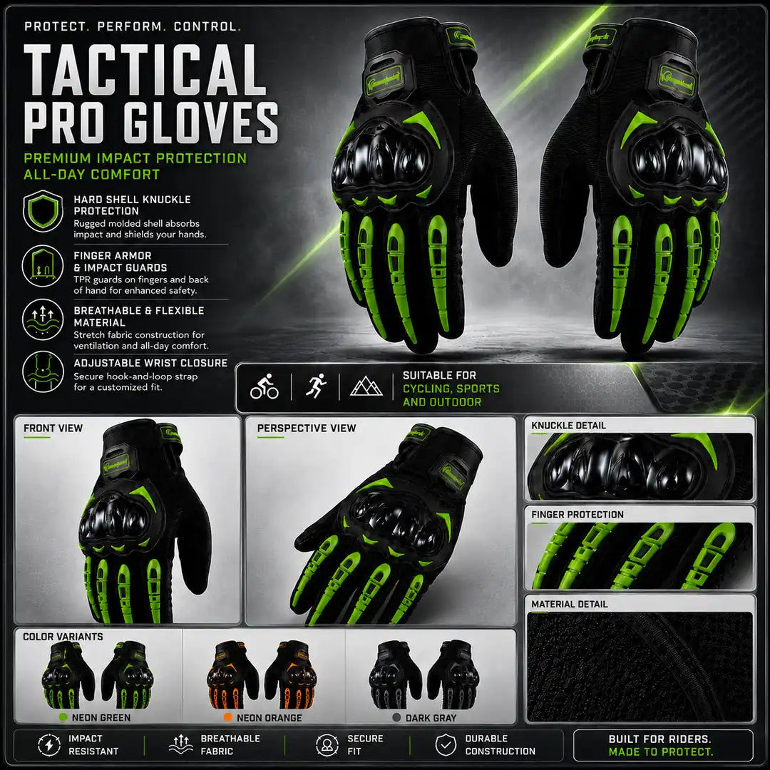 REBELRUST RaptorGrip Tactical Gloves