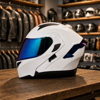 Arctic Pearl White - Blue Lens