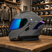 Iron Wolf Grey - Blue Lens
