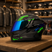 Black Green - Blue Lens