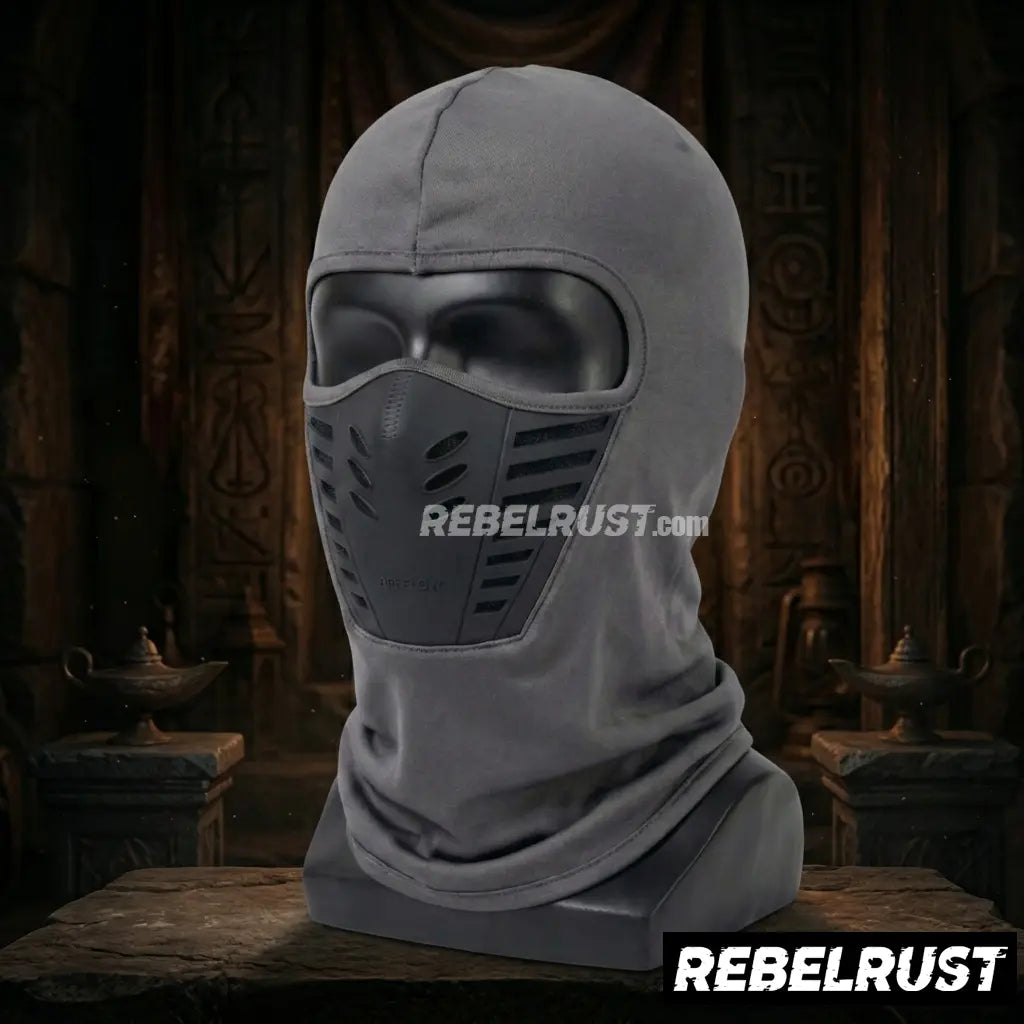REBELRUST - Anti-Fog Thermal Balaclava - Gray