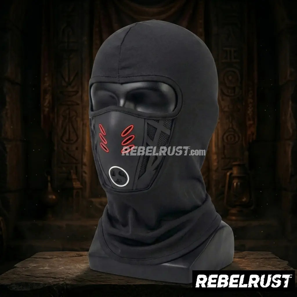 REBELRUST - Anti-Fog Thermal Balaclava - Black V2.0