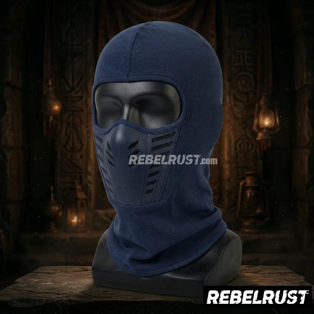 REBELRUST - Anti-Fog Thermal Balaclava - Navy Blue