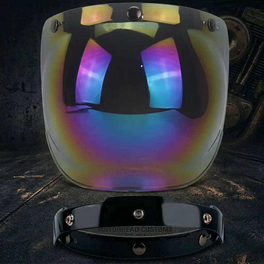 REBELRUST - Flip-Up Bubble Visor