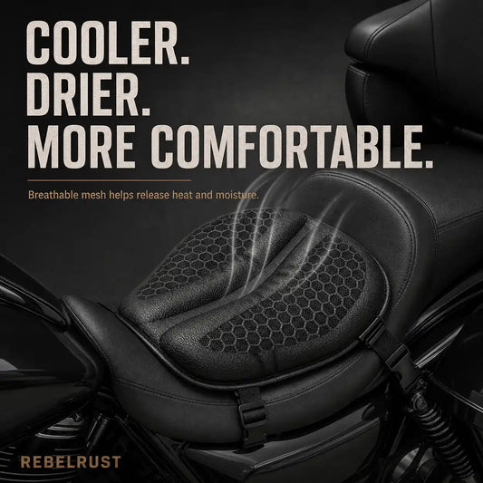 REBELRUST Long Distance Seat Cushion - front view