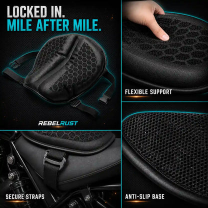 REBELRUST Long Distance Seat Cushion